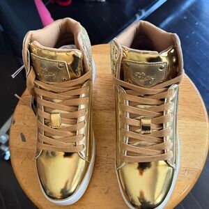 Pastry Pop Tart Glitter High Top Sneakers 7.5